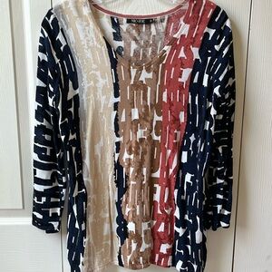 Nic&Zoe abstract shirt